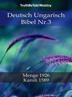 cover image of Deutsch Ungarisch Bibel Nr.3